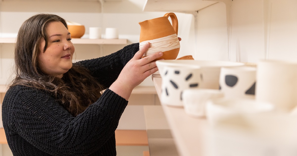 Student Intern Position Opens Pottery Studio Doors