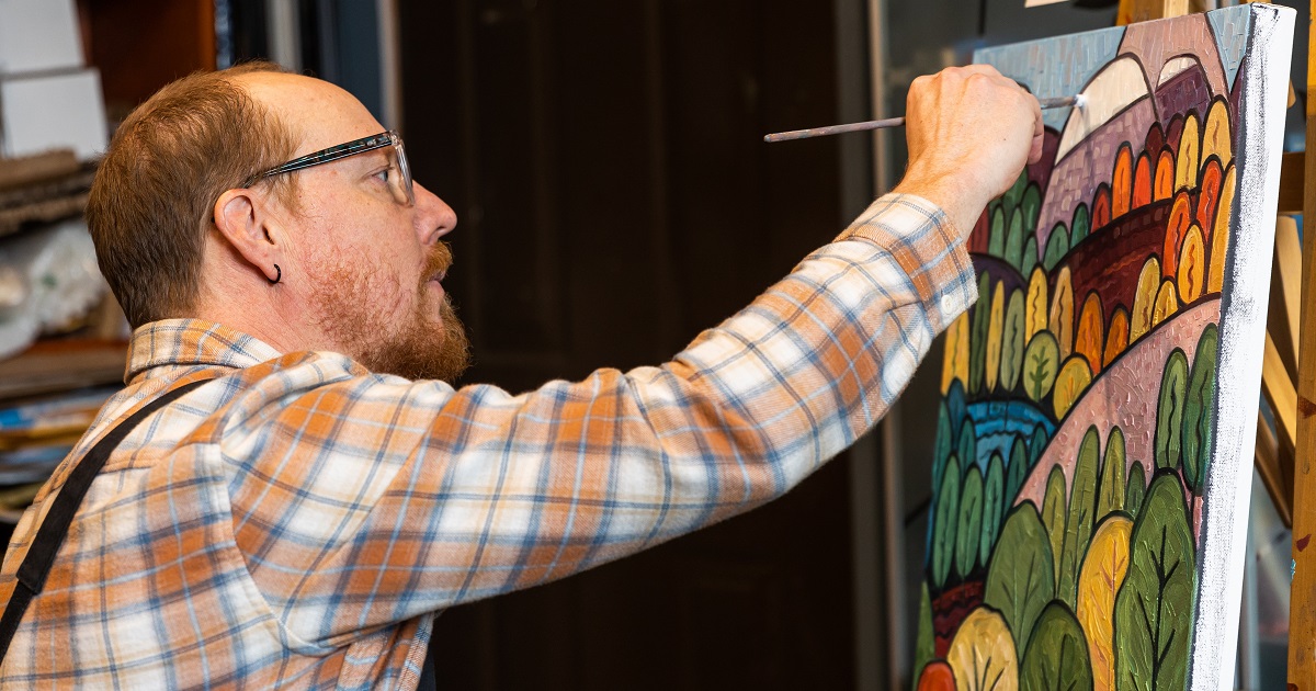 How do Local Artists Showcase the Basin?