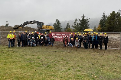 Work Starting on New Student Housing at Selkirk College