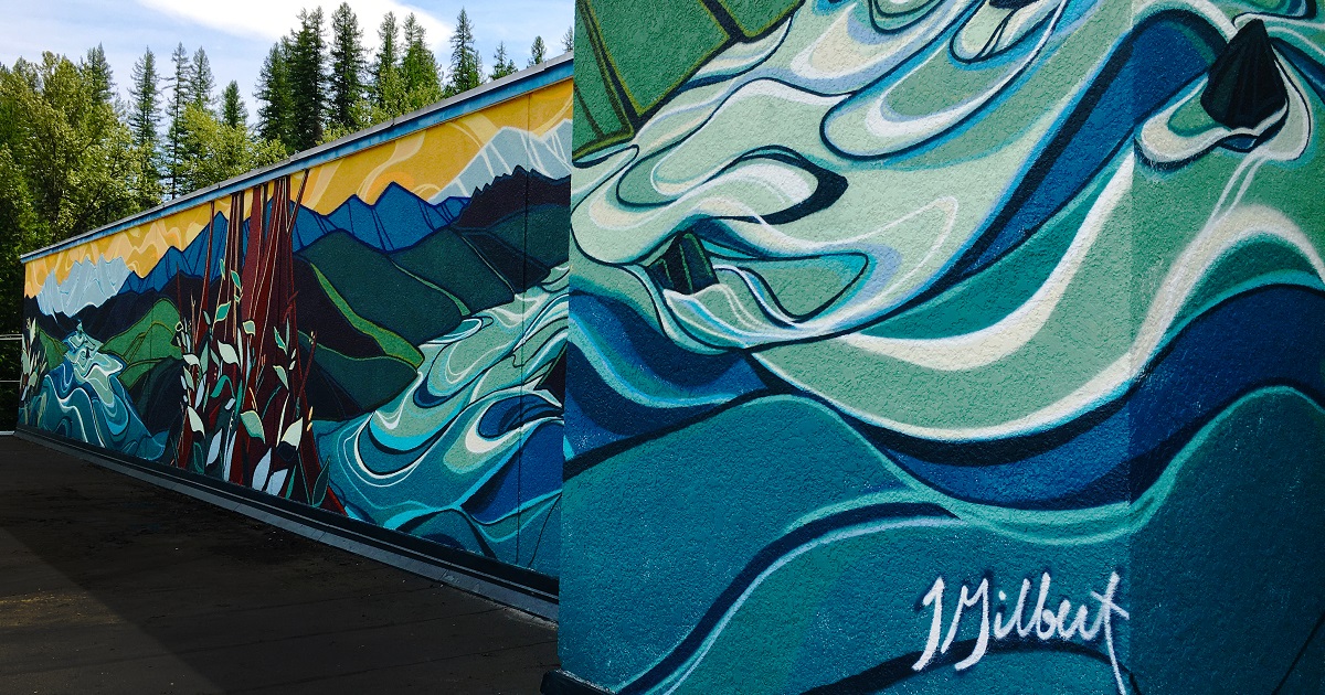 Nature Richly on Display on Salmo Community Building