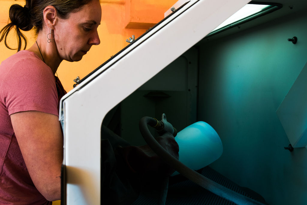 Glass art heats up on social