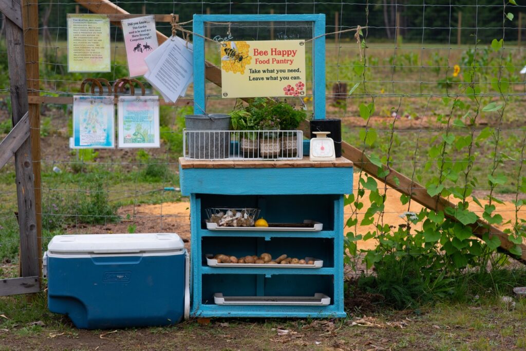 Burton plants seeds for change