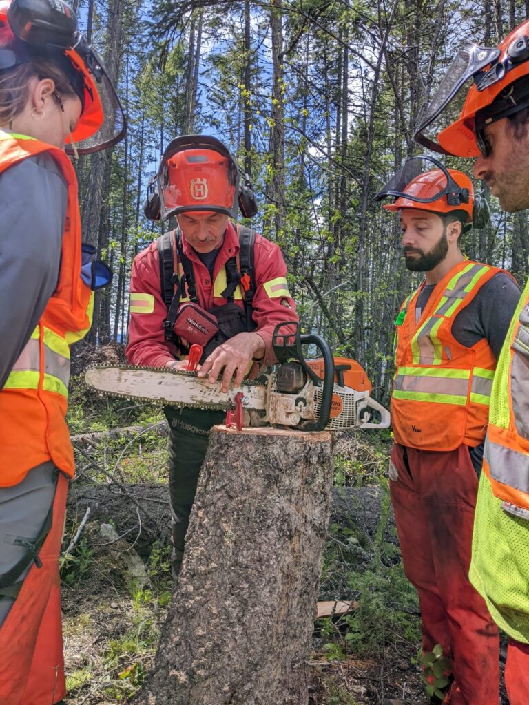 Tending campsites and trails while strengthening their futures