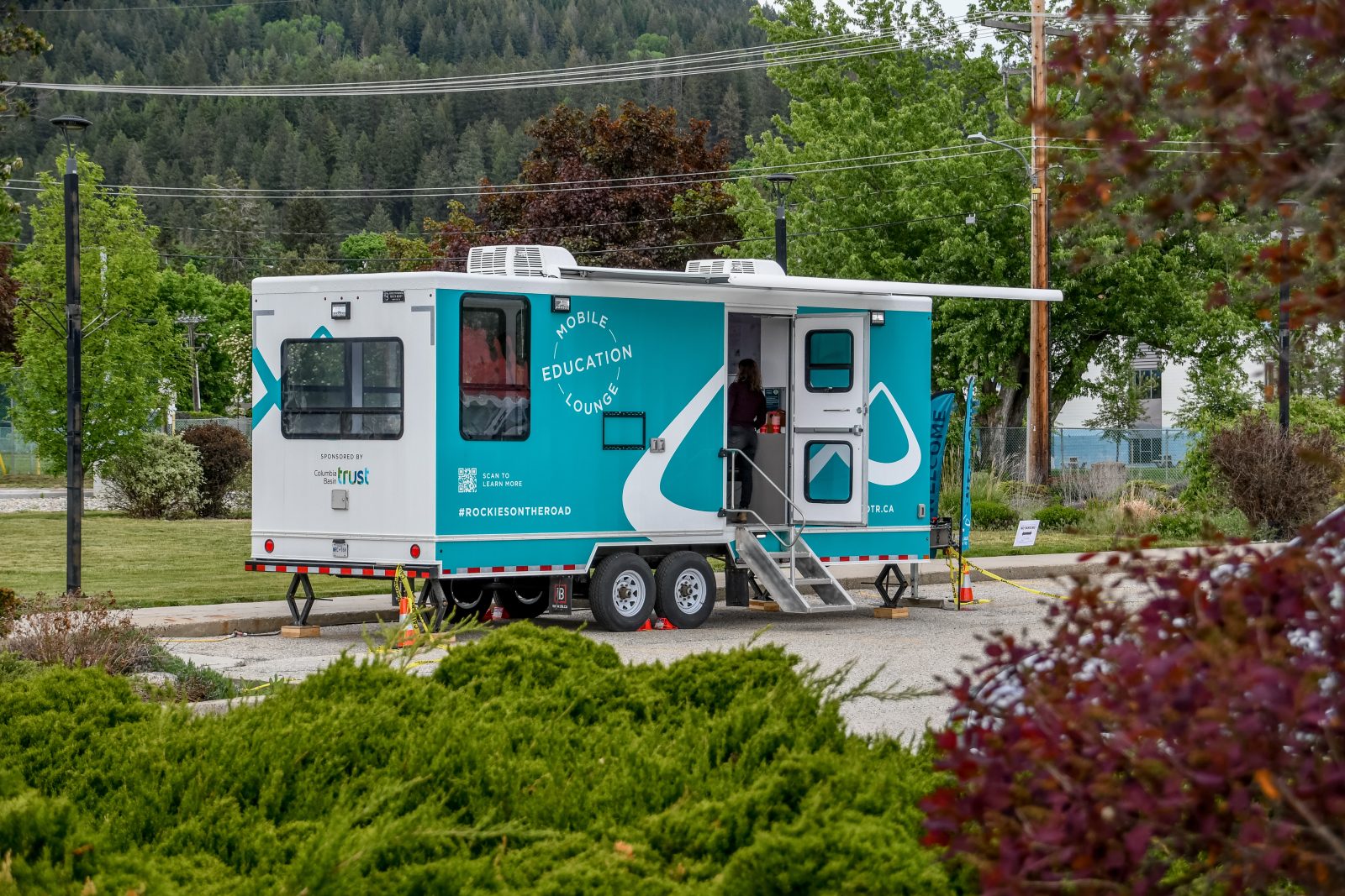 A college gets mobile